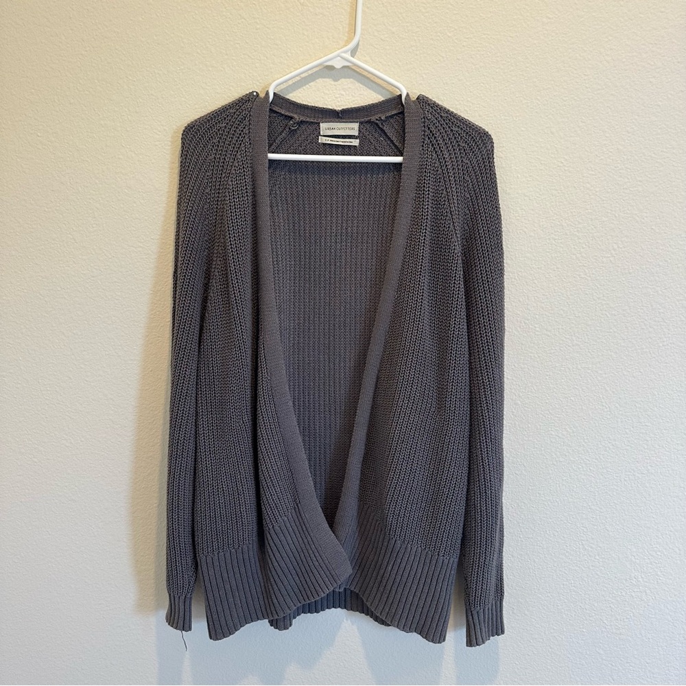 Urban Outfitters Charcoal Cardigan Sweater